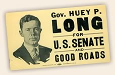 Huey Long Share Our Wealth Program