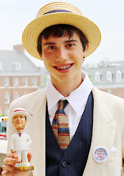 National History Day finalist Jonah Weinstein.